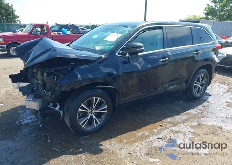 2017 Toyota Highlander Le из США, поврежденный, VIN 5TDBZRFH6HS430771